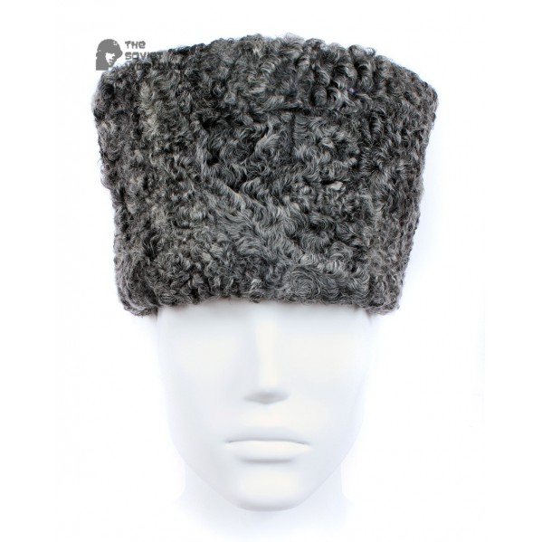 Vintage Soviet Military Astrakhan fur warm winter USSR Army General's Hat KUBANKA