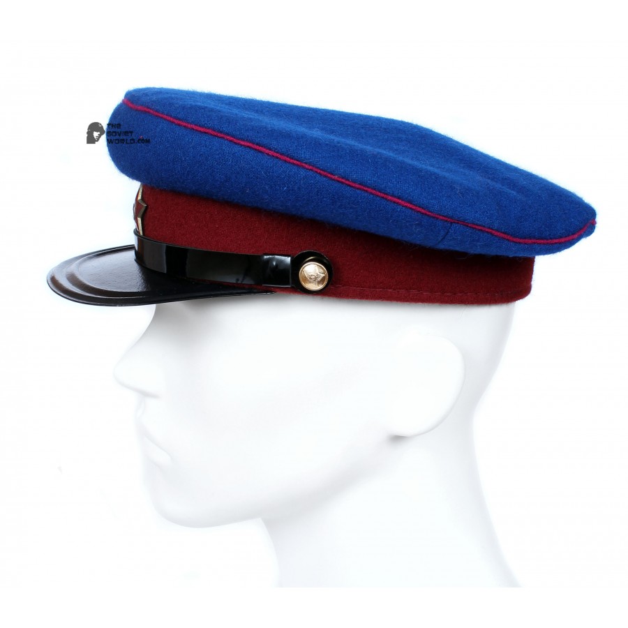 Soviet Army WWII The Highest quality NKVD Officer's military RKKA visor hat