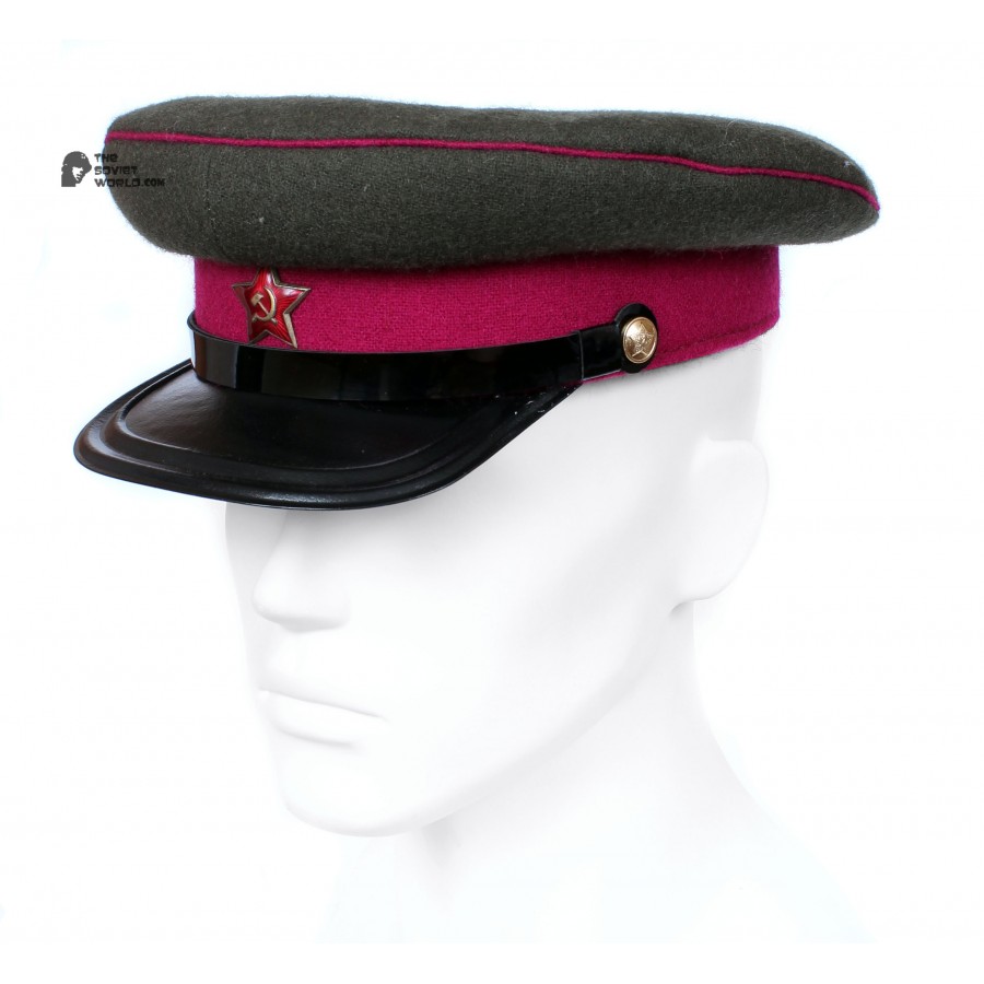 Soviet Army WWII The Highest quality Infantry Officer's military RKKA visor hat
