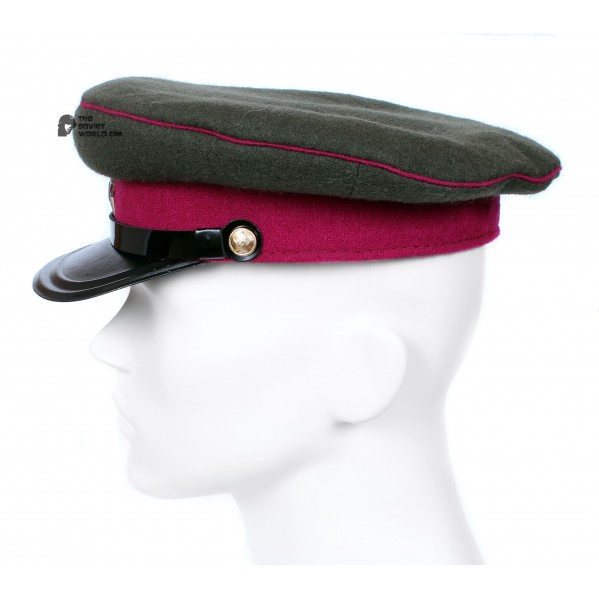 Soviet Army WWII The Highest quality Infantry Officer's military RKKA visor hat
