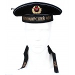 Russian Naval black USSR visorless Hat "Black sea fleet"