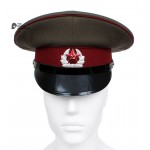 Russian / Soviet USSR Army Internal Troops Sergeants maroon visor cap