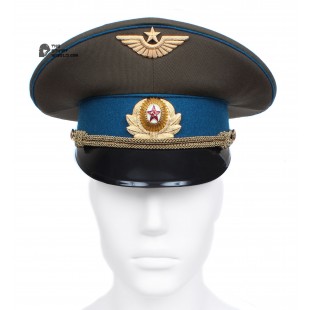 Original Russian Federation hat navy visor forage peaked cap black marines NEW 