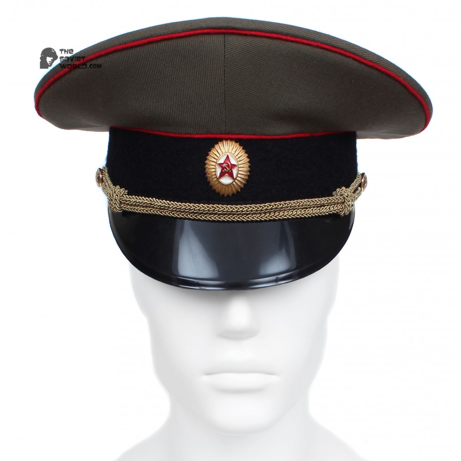 Soviet / Russian Army Officer visor cap of Artilery and Tank forces M69