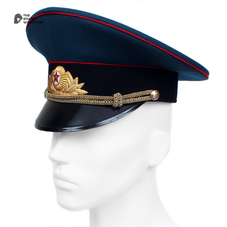 Soviet / Russian Army PARADE Officer's visor cap of Artilery and Tank forces hat M69
