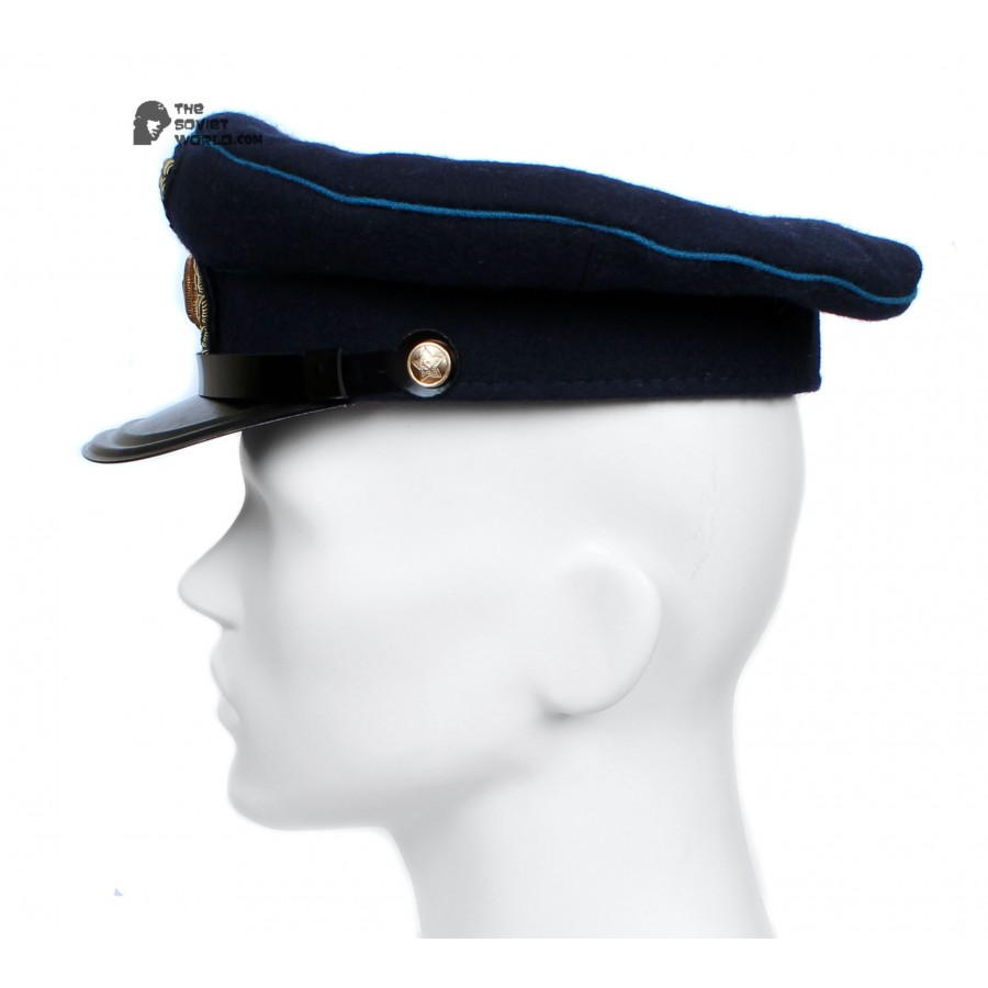 Soviet Army WWII The Highest quality Aviation Officer's military RKKA visor hat