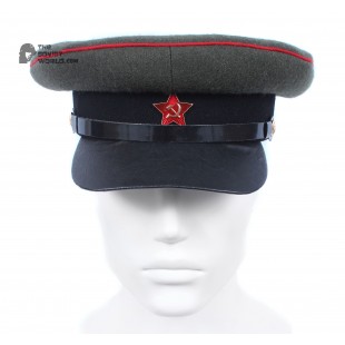 Soviet russian RKKA Artillery & Tank Officer's Visor Cap Red Army USSR hat WWII