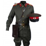 1969 Original Soviet Military Infantry Sergeant's Uniform, Vintage USSR Army Set with Hat