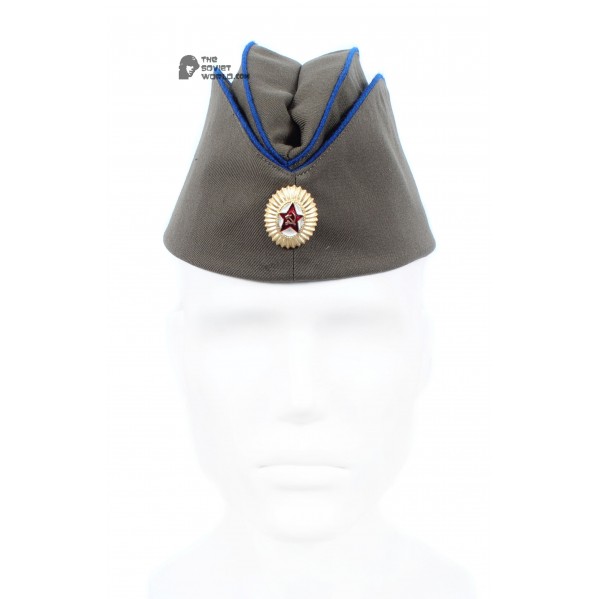 Soviet special department KGB Officer's hat Pilotka, Russian army cap