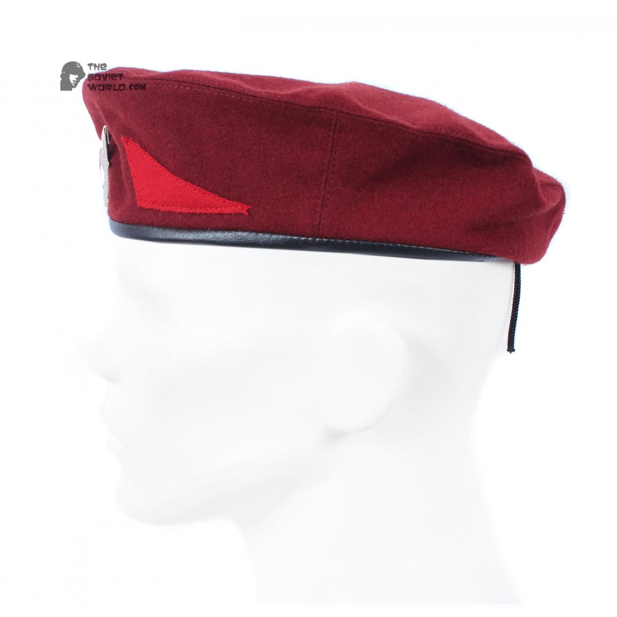 Legendary Soviet maroon beret hat, Russian MVD special forces, summer hat, USSR stuff