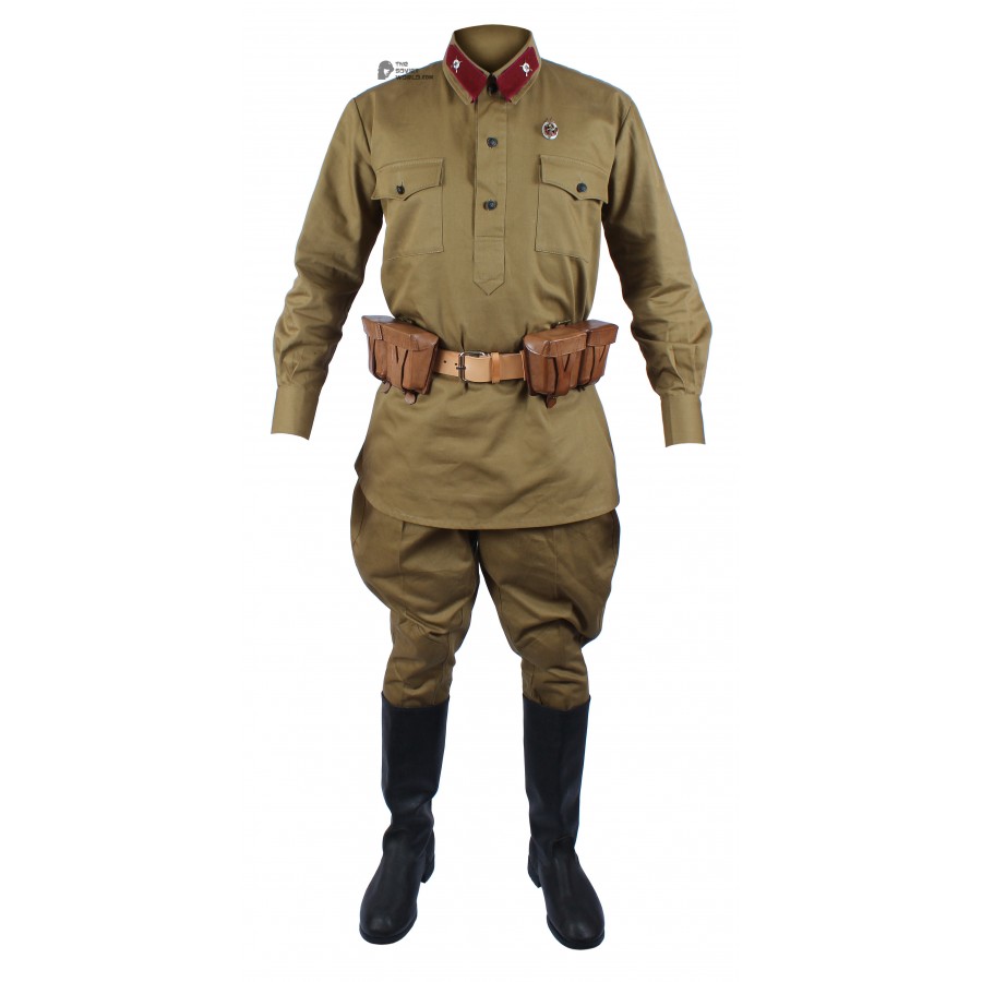 RKKA 1935, Soviet Military Soldier's NKVD Uniform, USSR Red Army Set M35