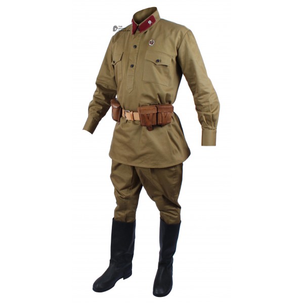 RKKA 1935, Soviet Military Soldier's NKVD Uniform, USSR Red Army Set M35