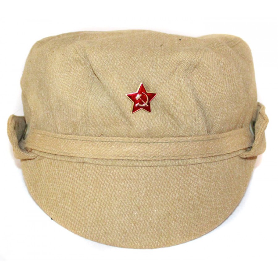 Russian Army Soviet summer military original Afghanistan hat with mask