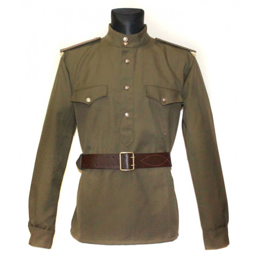 Soviet  military Portupeya brown Russian Officer leather belt