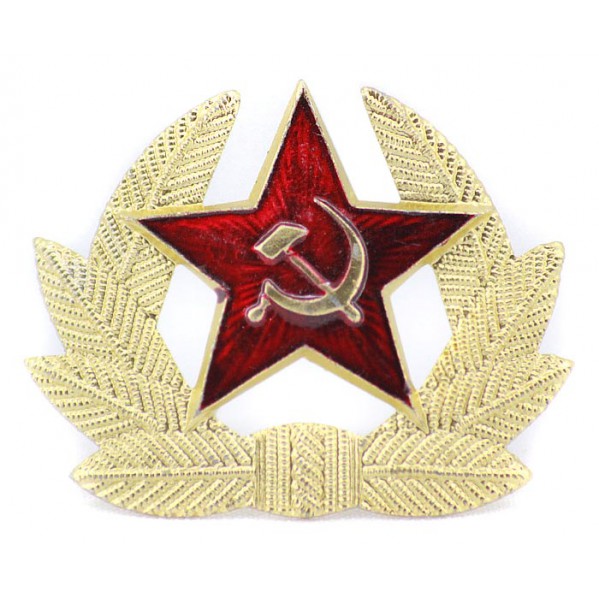 Soviet Military / Russian army Red Star Cocarde badge