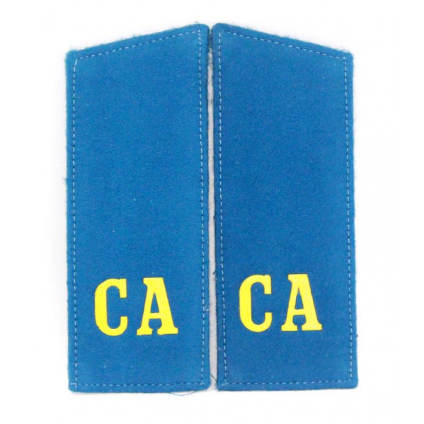 Russian Military shoulder boards "CA Soviet Army" of  Aviation