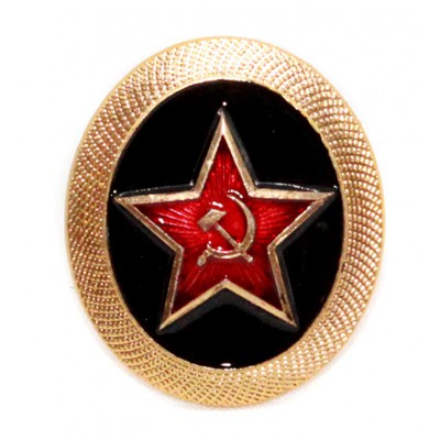 Soviet Army Russian military MARINES fleet hat badge