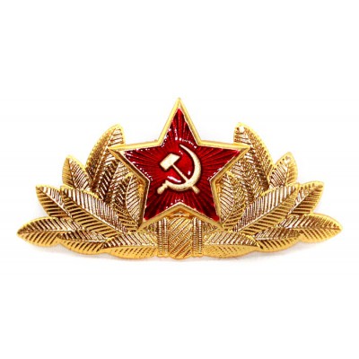 Soviet Red Army General's hat badge Cocarde
