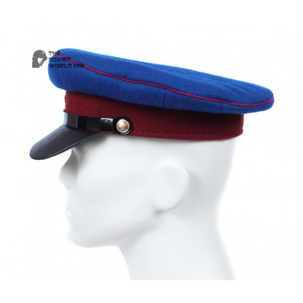 Soviet Russian NKVD Officer's dark blue visor hat WWII