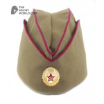 Soviet Russian MVD Officer's military summer hat Pilotka