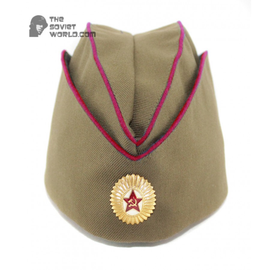 Soviet Russian MVD Officer's military summer hat Pilotka
