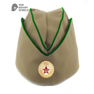 Soviet russian military border guards department Officer's summer hat Pilotka