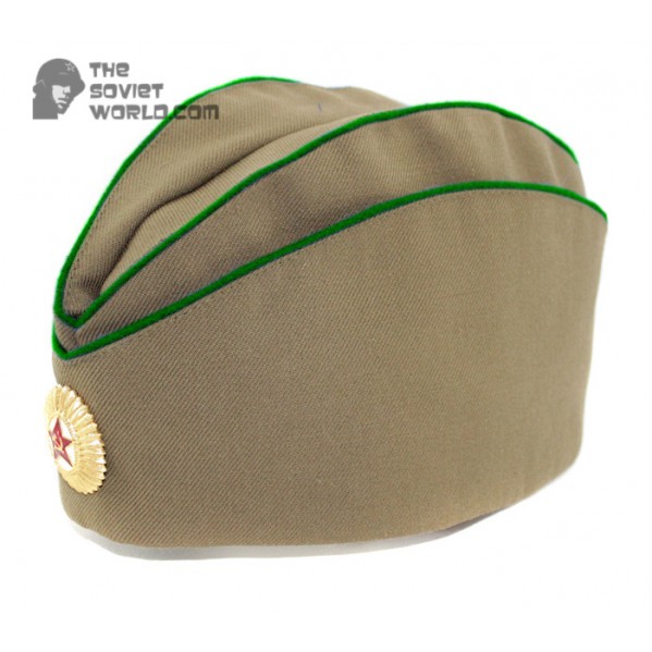 Soviet russian military border guards department Officer's summer hat Pilotka