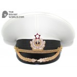 Soviet Fleet / Russian Naval High rank Officer's PARADE visor hat M69