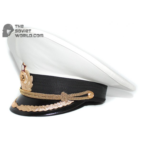 Soviet Fleet / Russian Naval High rank Officer's PARADE visor hat M69