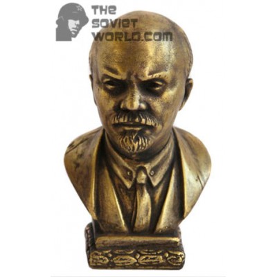 Russian bronze Soviet bust Vladimir Lenin