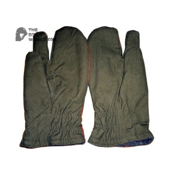 Russian military Soviet Army soldiers winter USSR Gloves, Afghanistan war gloves